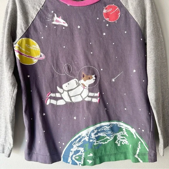 Mini Boden Space Graphic T-Shirt - Picture 2 of 6